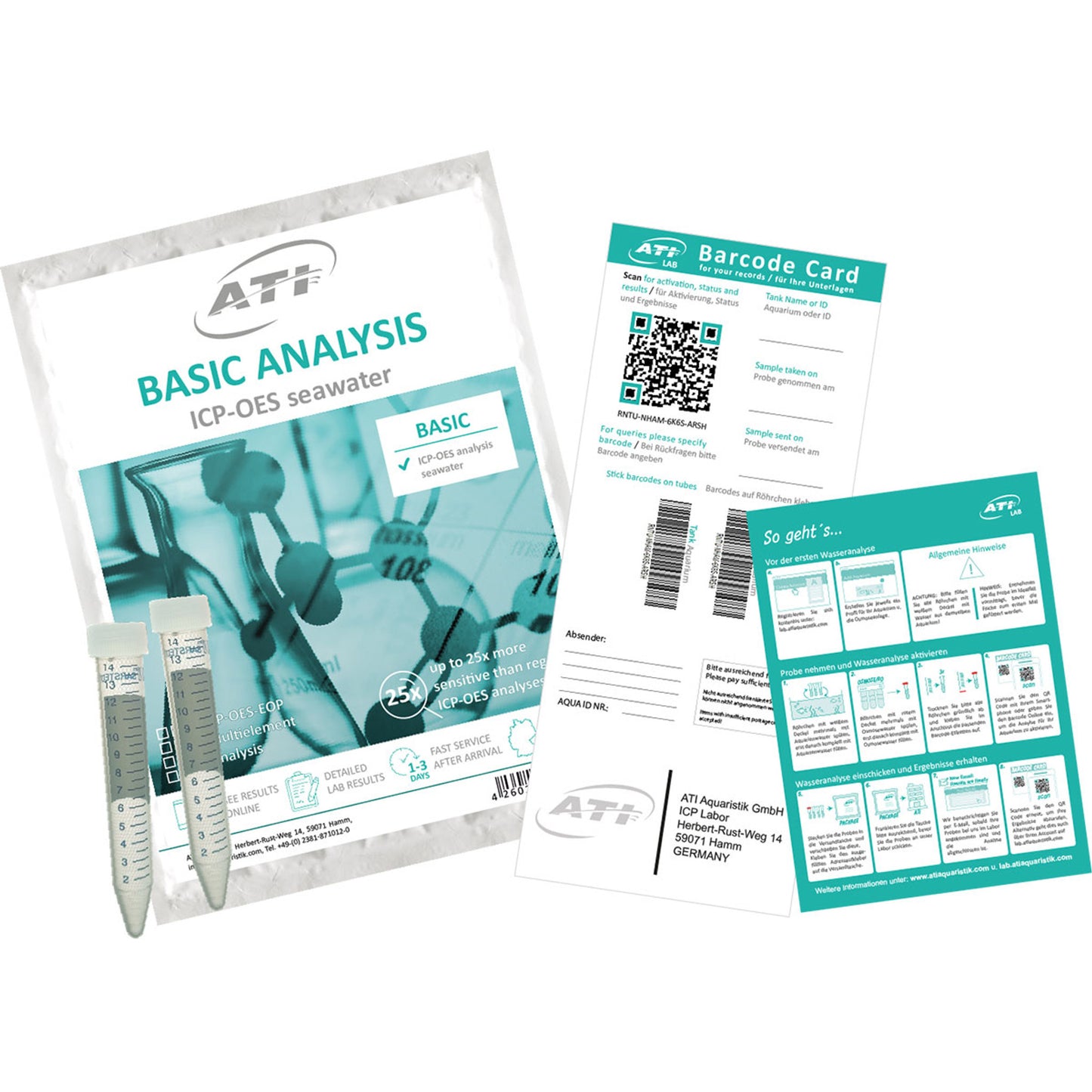 ATI ICP-OES Basic Water Analysis (w/ Prepaid Shipping Label)