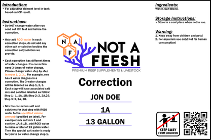 Customized Tank Elements Correction