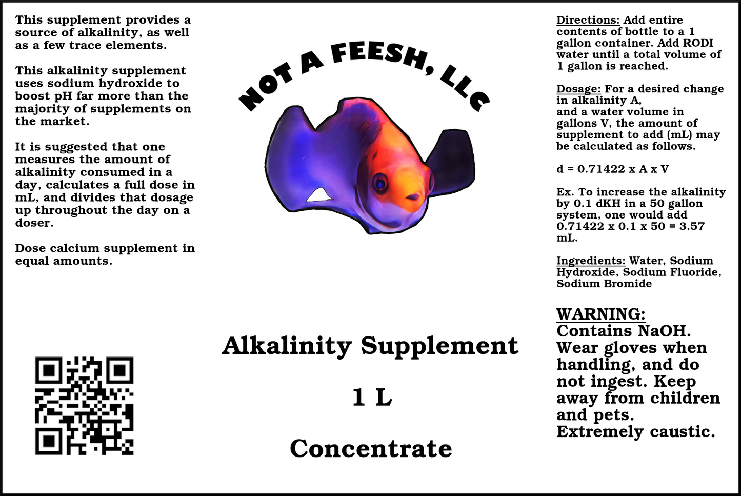 Alkalinity Supplement