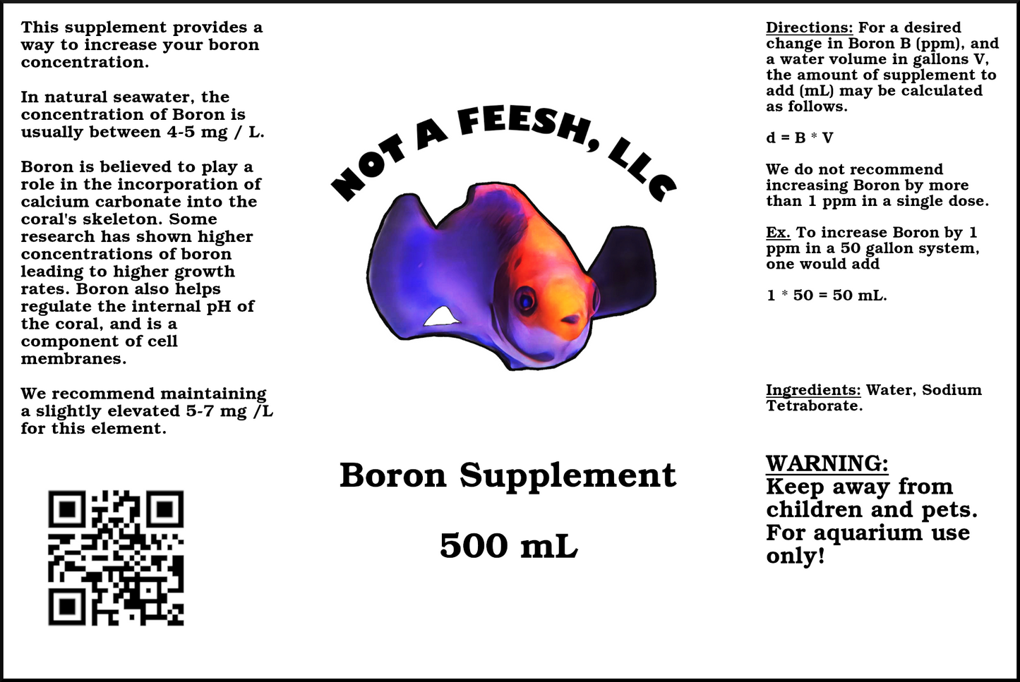 Boron Supplement