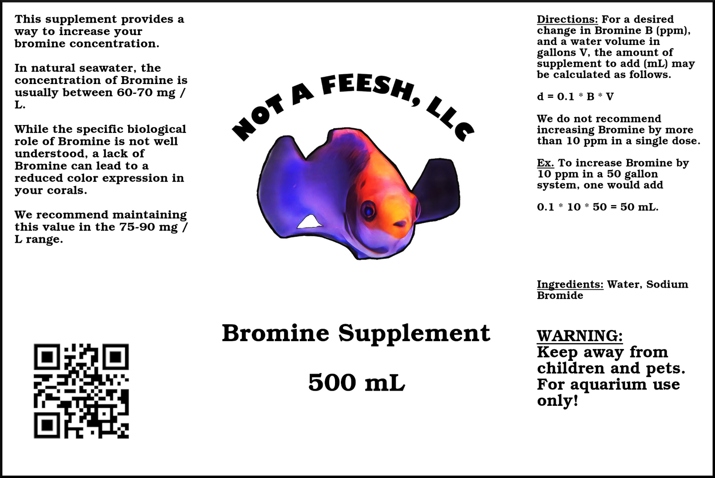 Bromine Supplement