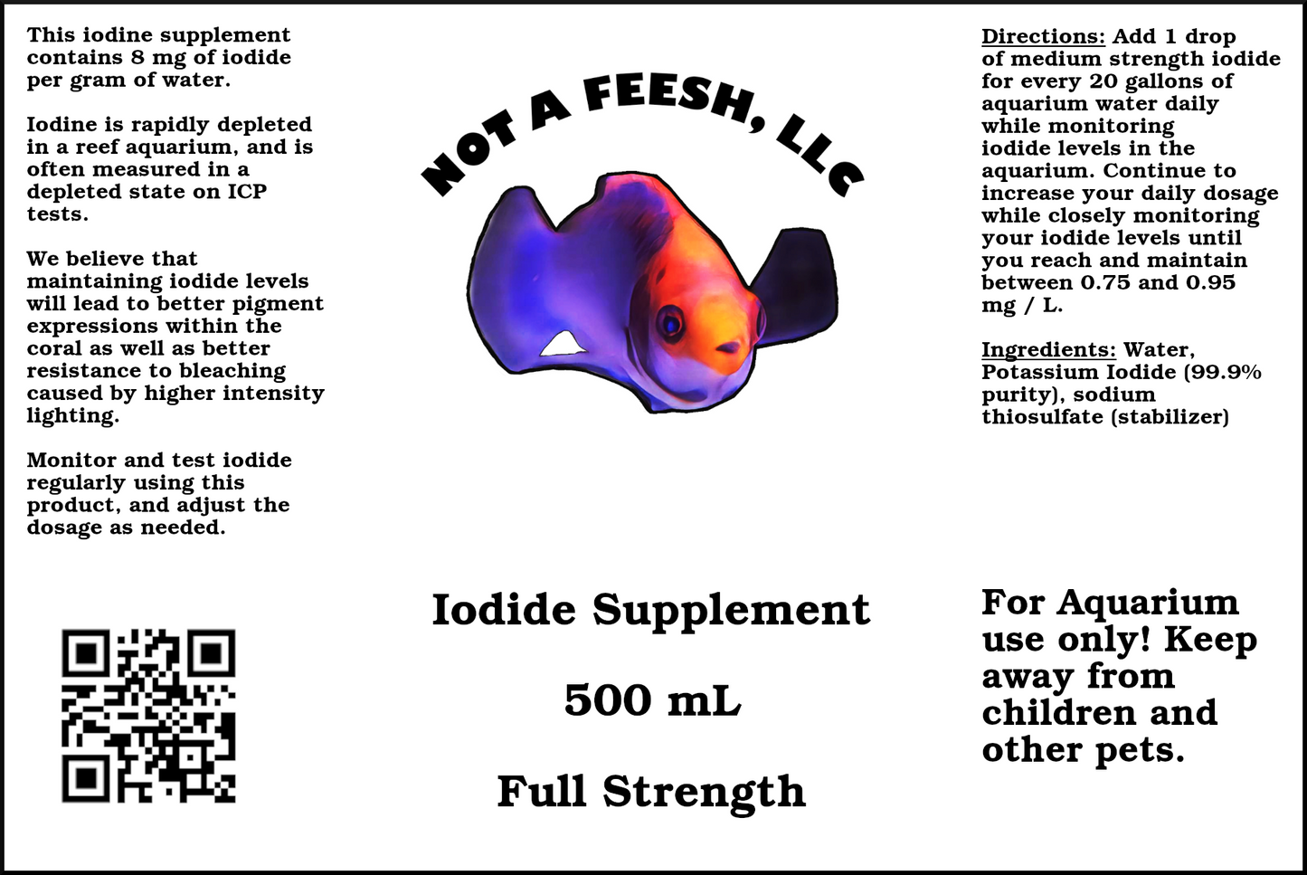 Iodide Supplement